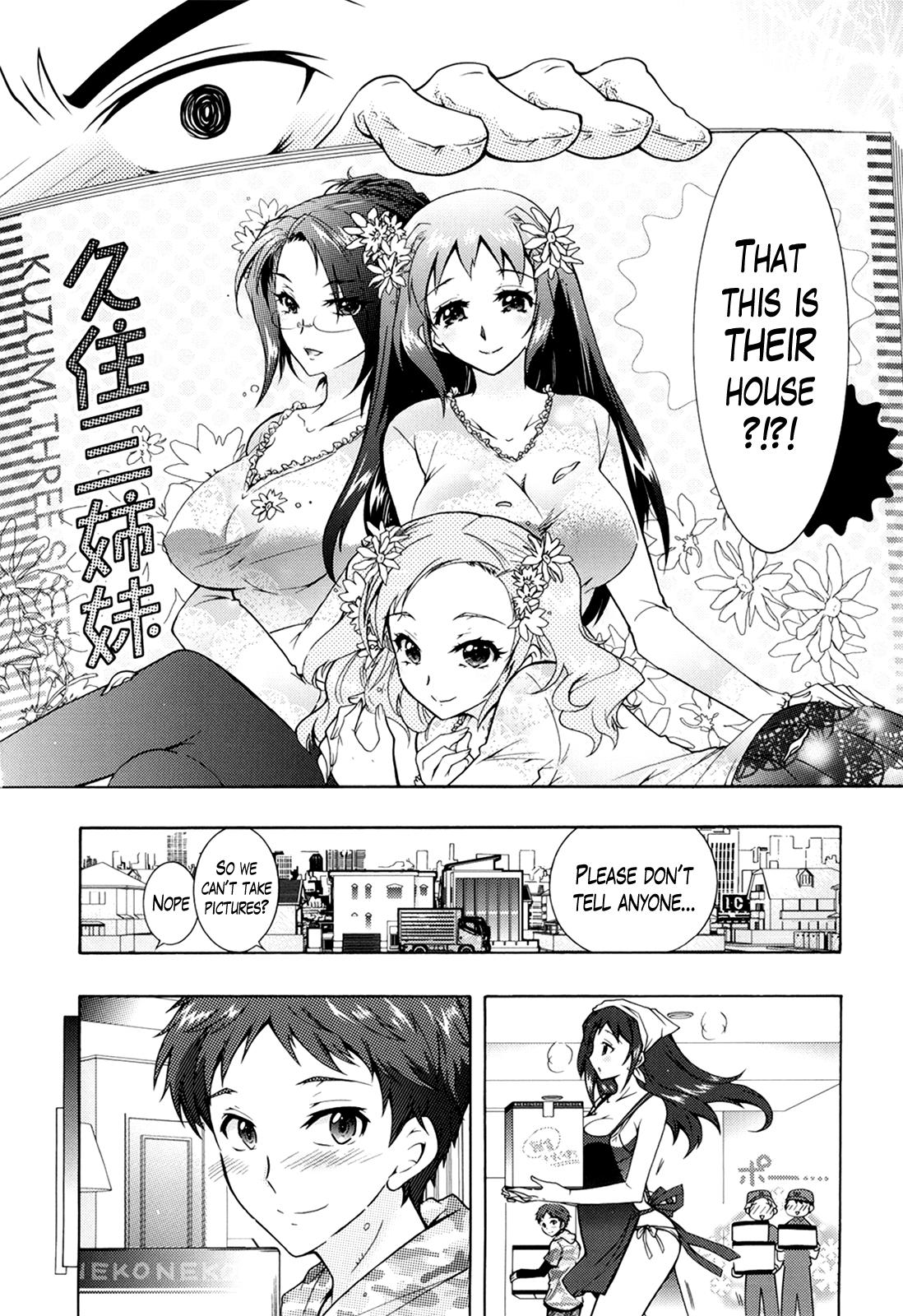 Blow Job Porn Sanshimai no Omocha - The Slave of Three Sisters Ch. 1 Shemale Sex - Page 8