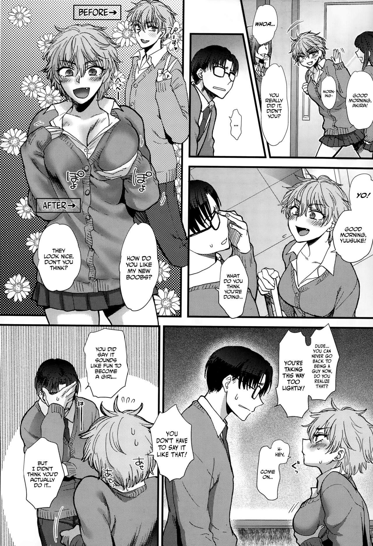 Small Tits Shinyuu Affection - Best Friend Affection Clitoris - Page 2
