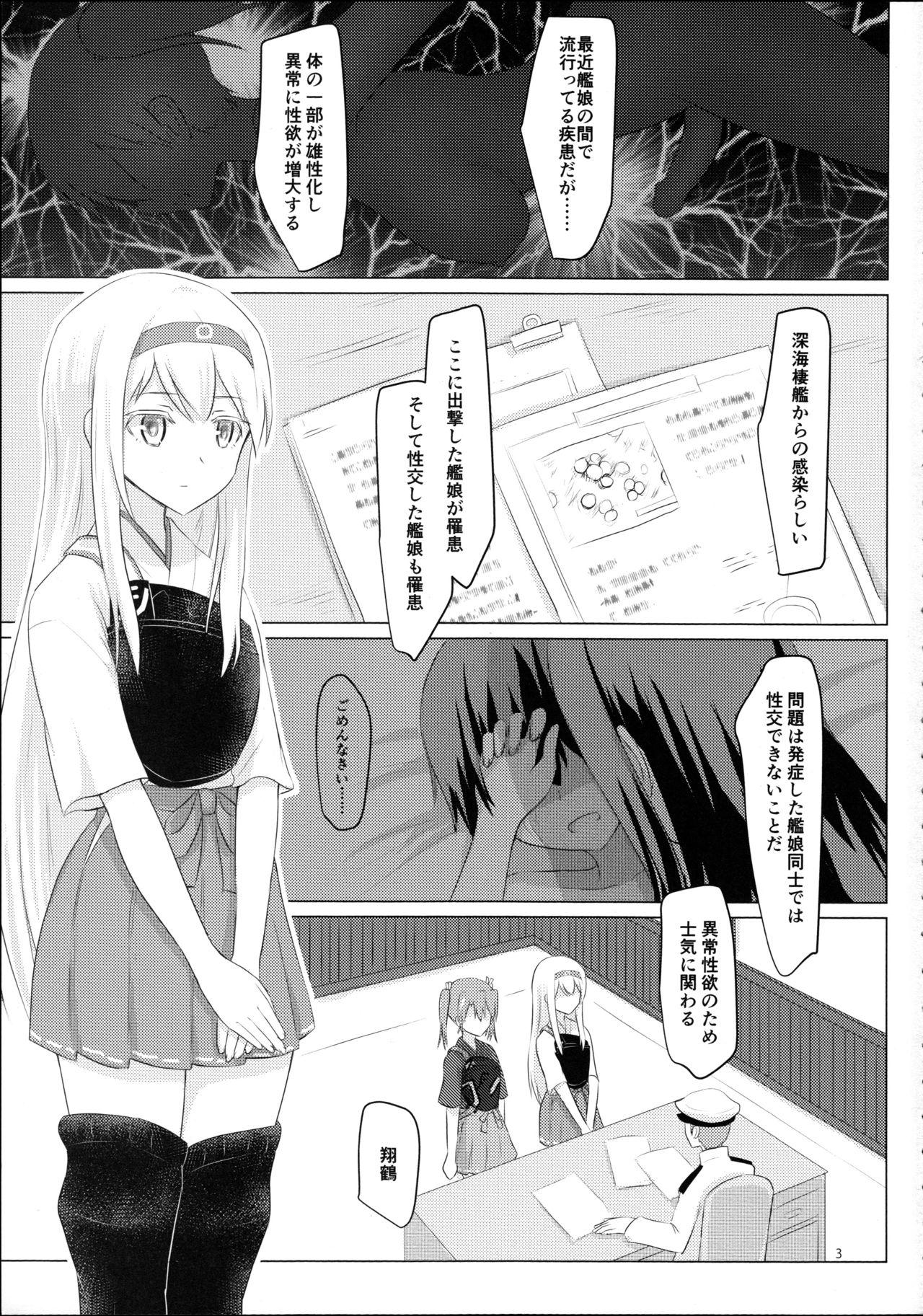 Gay Solo Shoukaku-nee ga Kanmusu o Ian suru Hanashi - Kantai collection Chica - Page 2