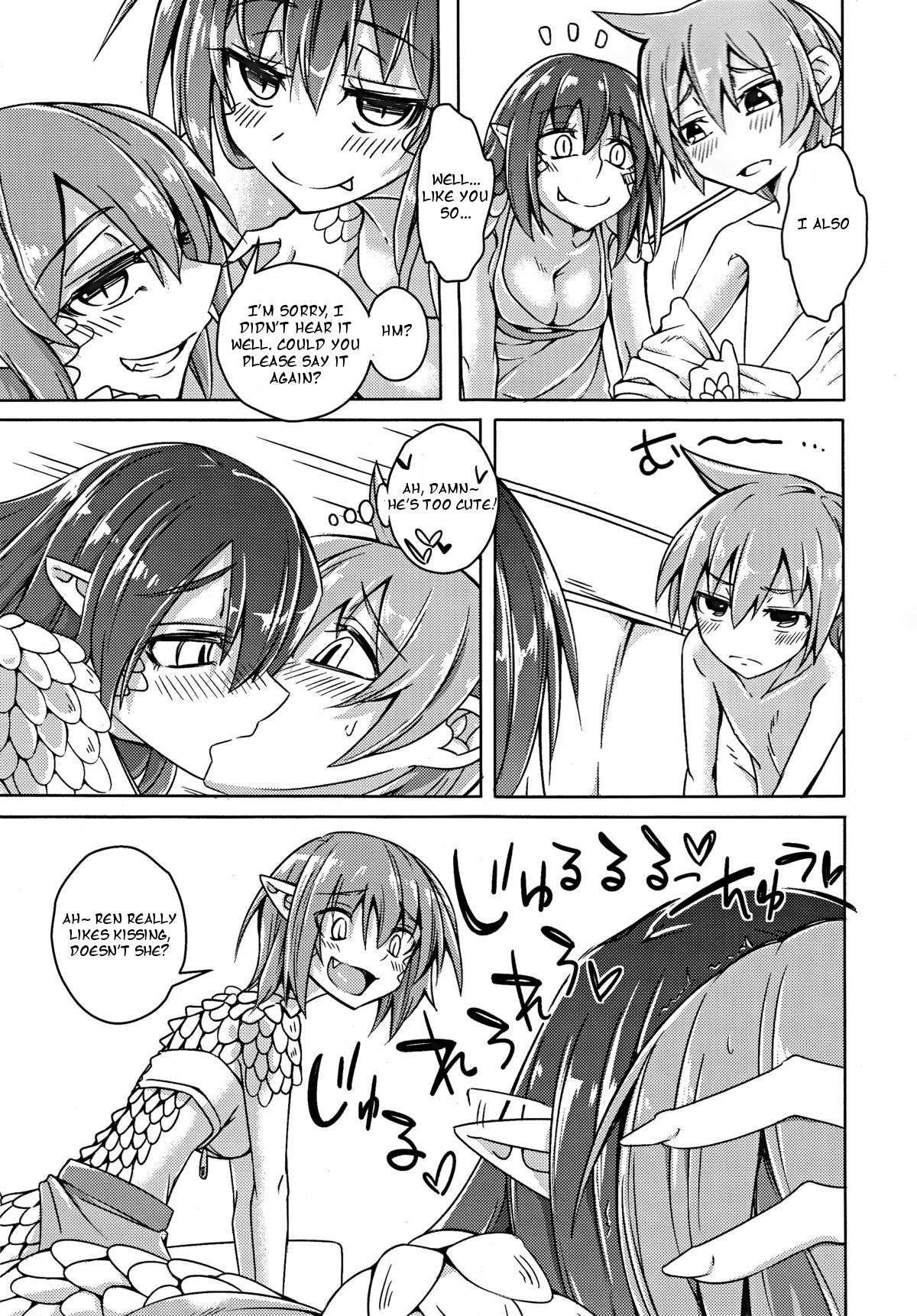 Ejaculations Watashi no Koibito o Shoukai Shimasu! EX5 - Monster girl quest Titties - Page 5