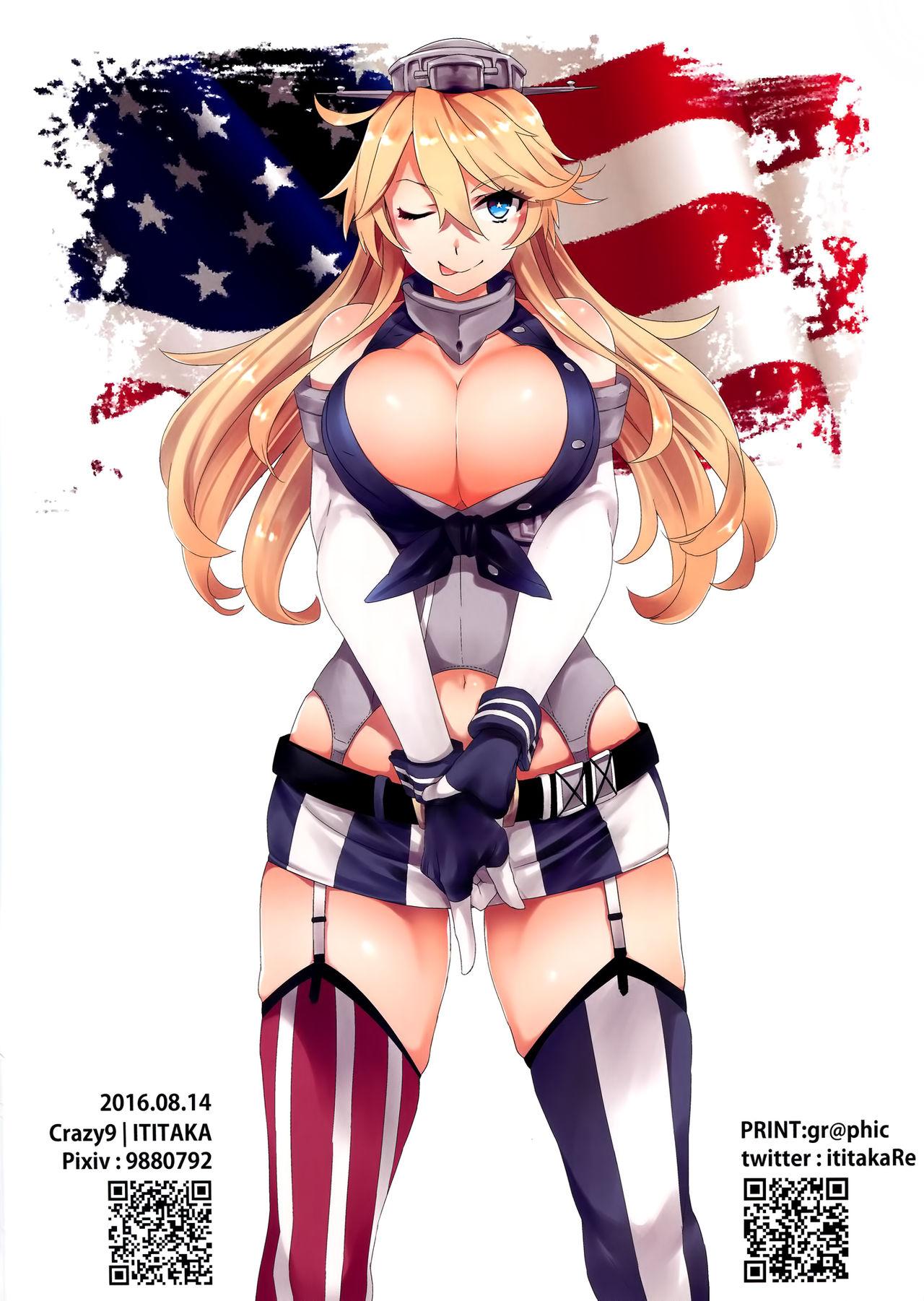 Tranny Porn C9-26 American Girl - Kantai collection Load - Page 2