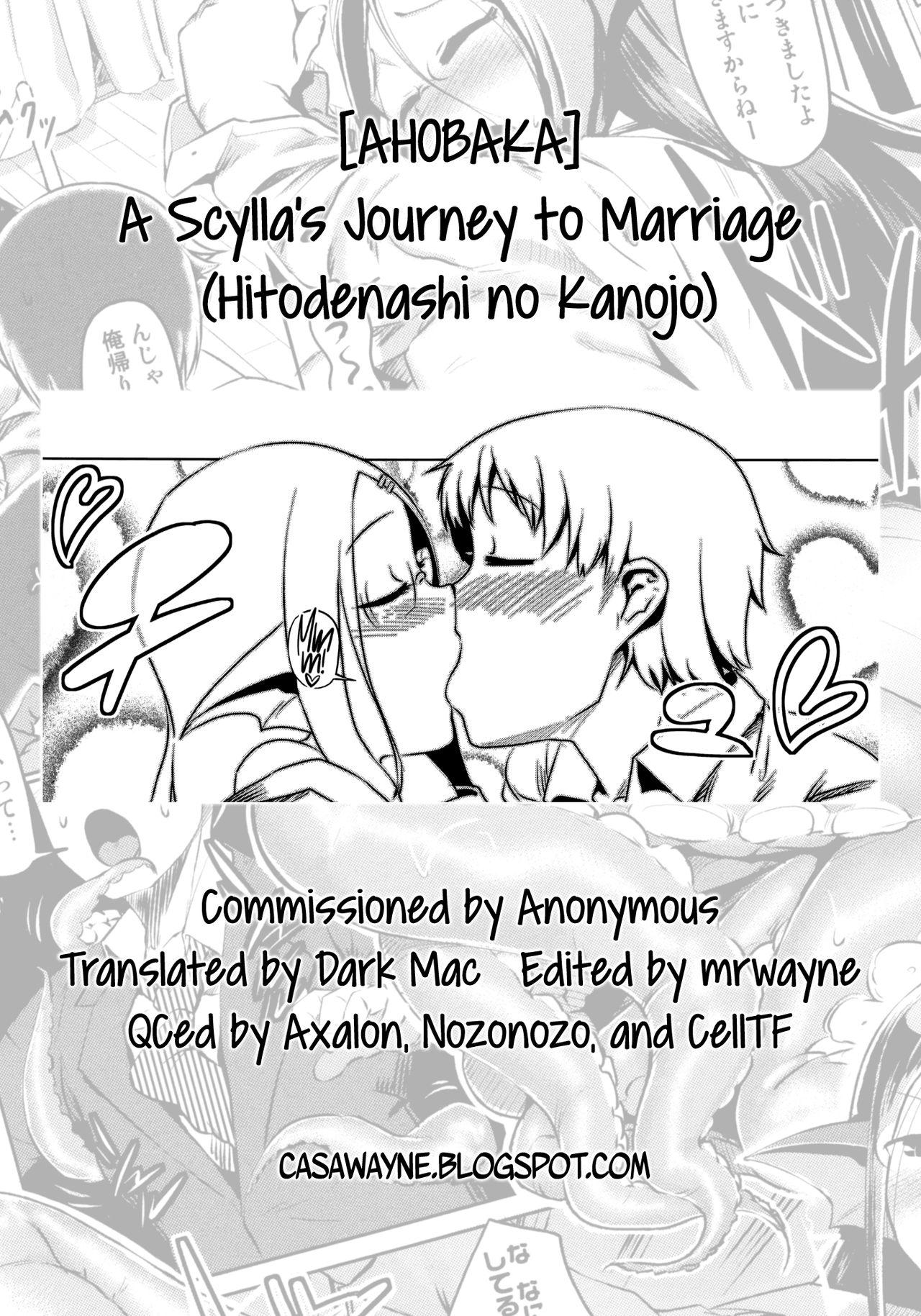 Natural Scylla na Kanojo no Konkatsu Jijou | A Scylla's Journey to Marriage Petite Porn - Page 26