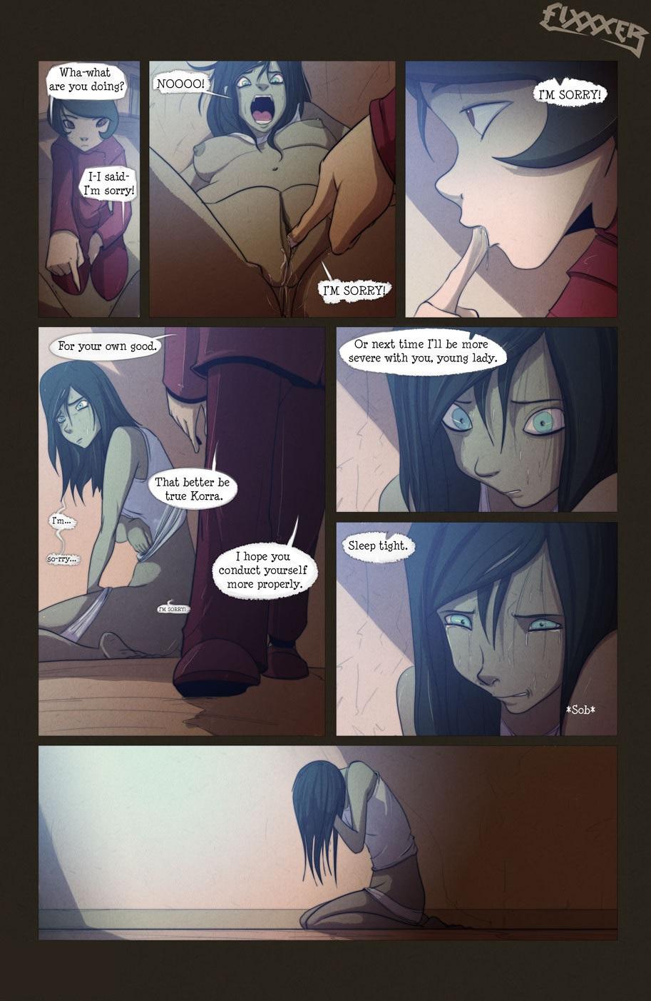 White Girl Under My Thumb - The legend of korra Kissing - Page 11