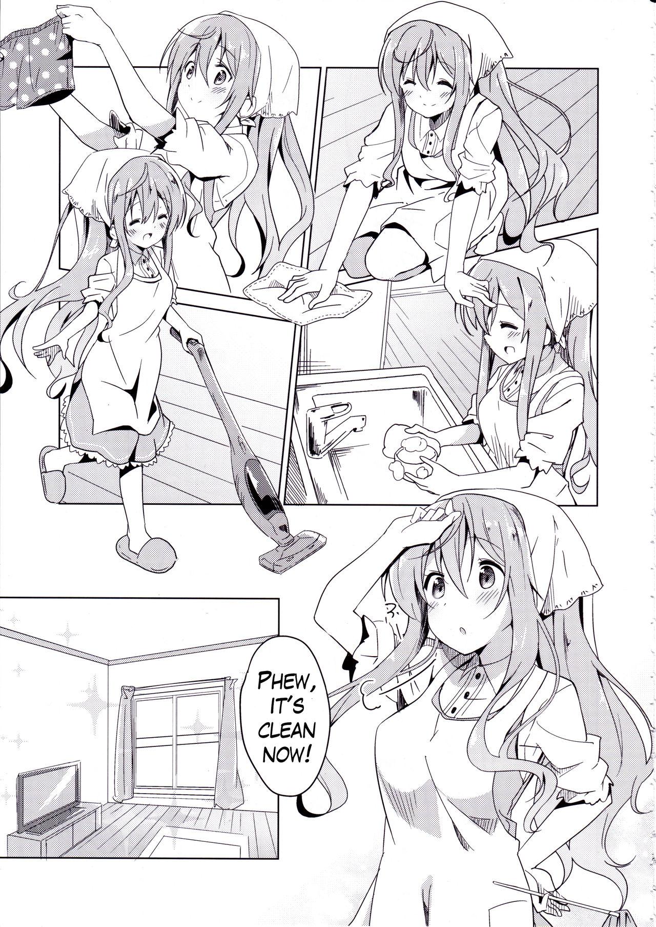 Big Black Dick Gochuumon no Mocha desu | The Order is Mocha - Gochuumon wa usagi desu ka Cum On Pussy - Page 6