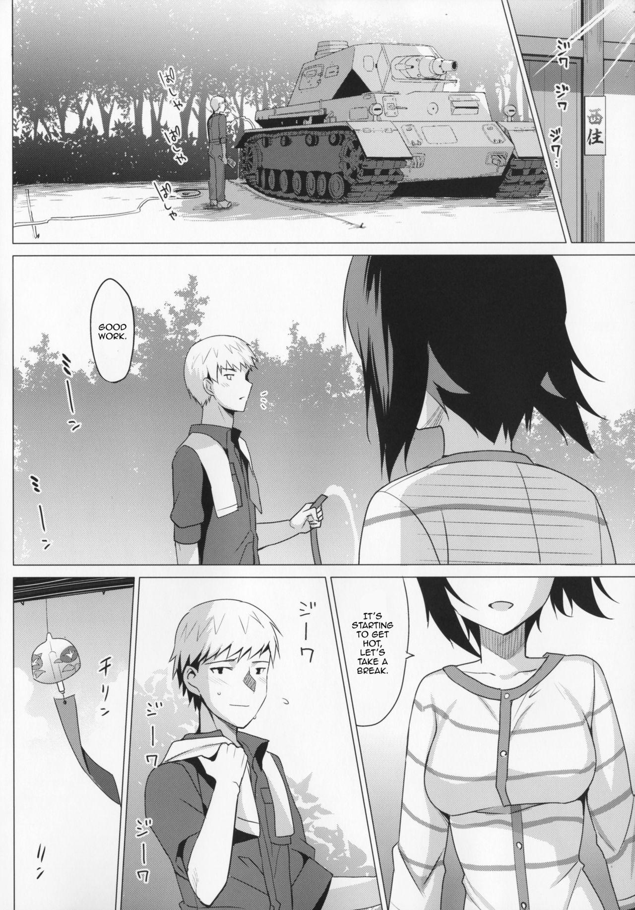 Married LET ME LOVE YOU hajimete hen - Girls und panzer Natural Tits - Page 3