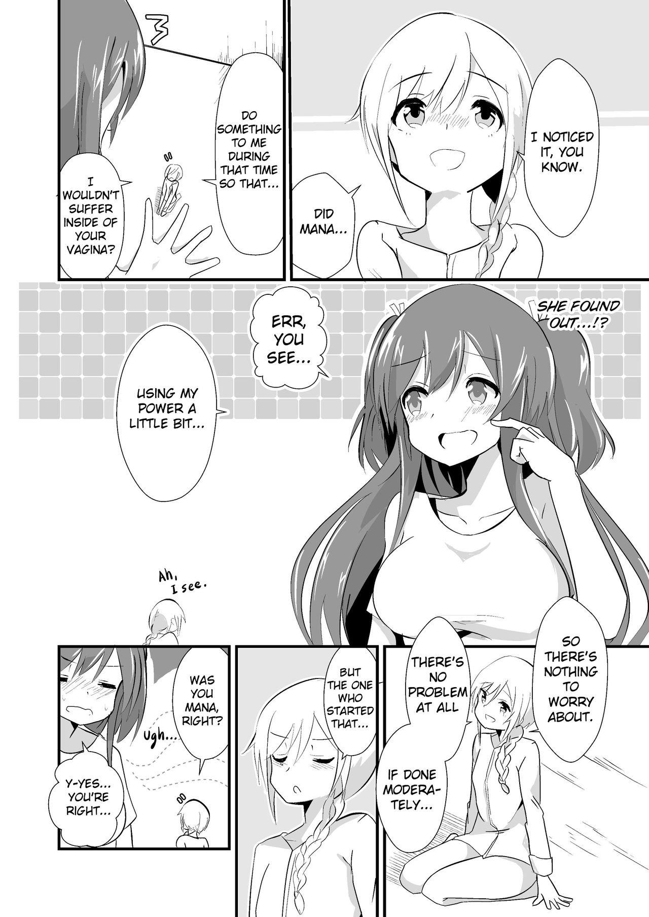 Hot Sluts Jikkakuchou Kuusou no Mana 2 Scissoring - Page 8