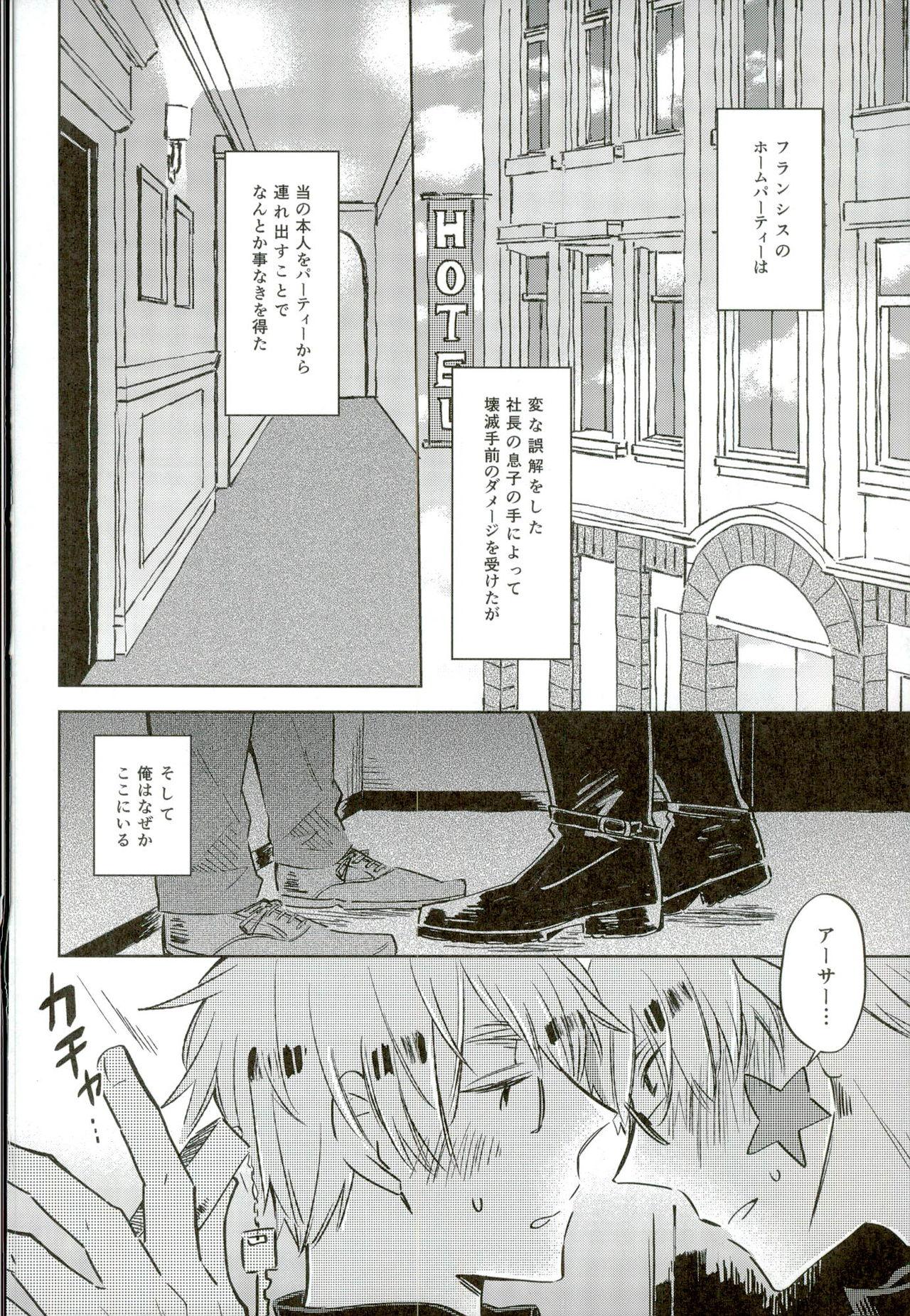 Swallow Ameagari no Slip Out - Axis powers hetalia Married - Page 3
