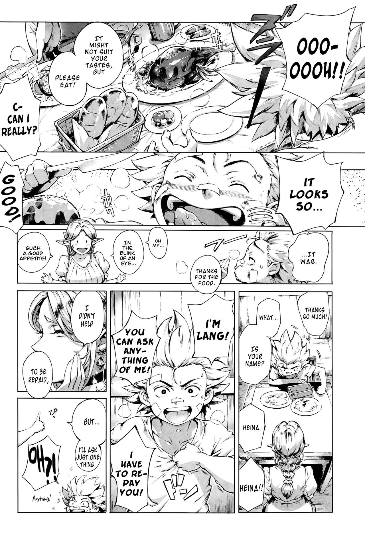 Gayfuck Koko ga Tanetsuke Frontier | This Is The Mating Frontier! Ch. 1-2 Femdom Porn - Page 4