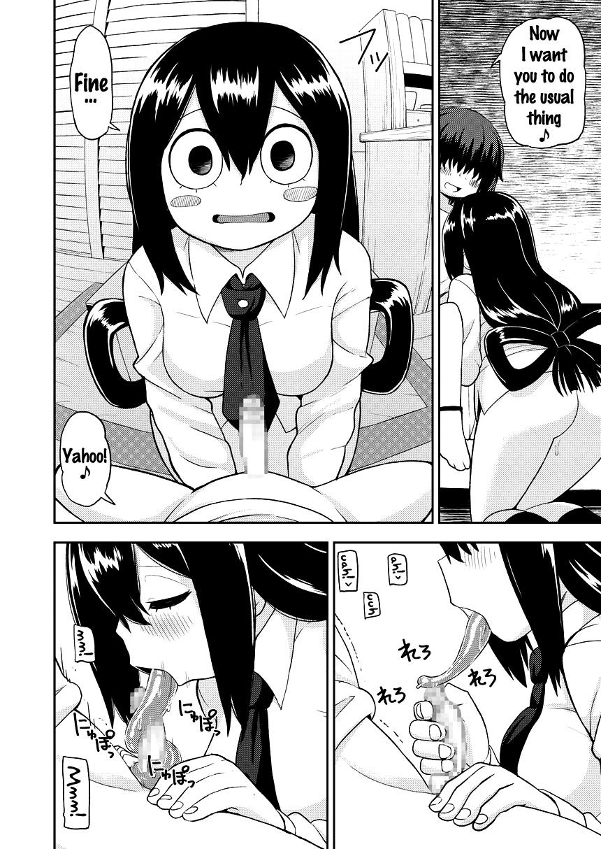 Gay Porn Tsuyu Biyori - My hero academia Spain - Page 7