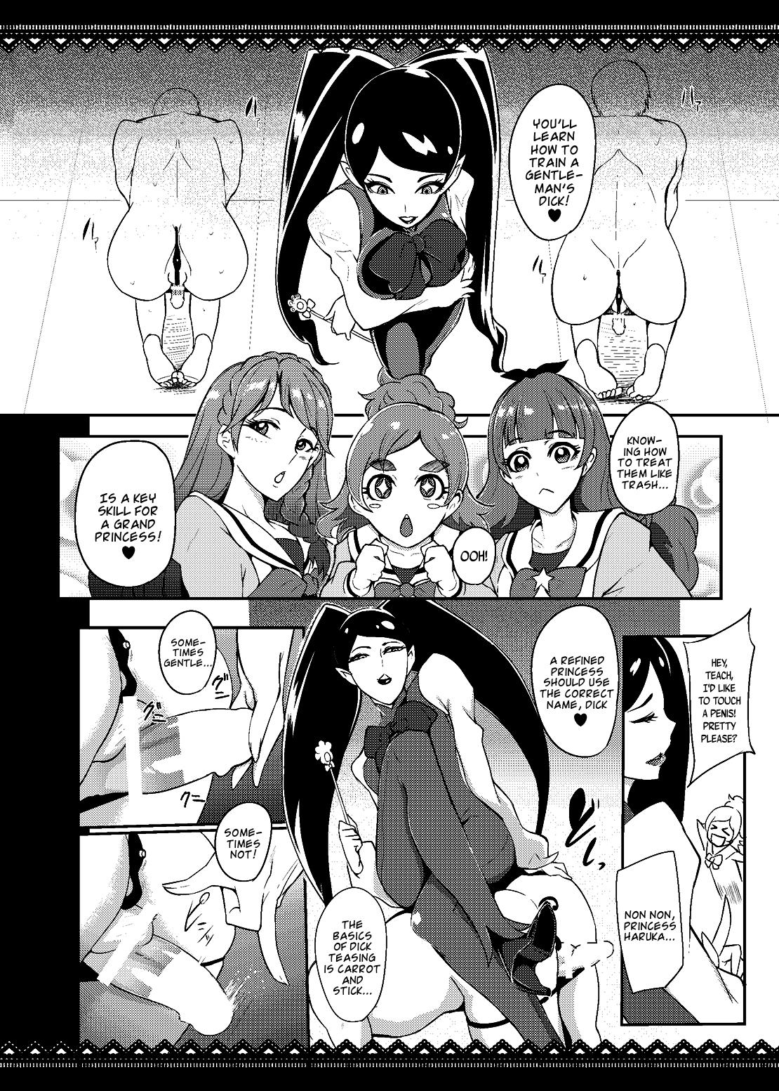 Belly Princess Sakusei Lesson - Go princess precure Hardsex - Page 3