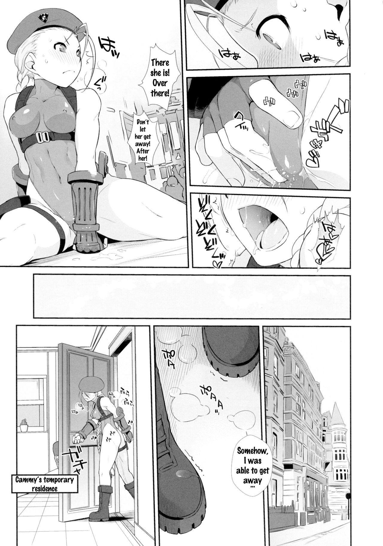 Teen Porn Cammy to Futanari Chun-Li no, Erohon. - Street fighter Cut - Page 7