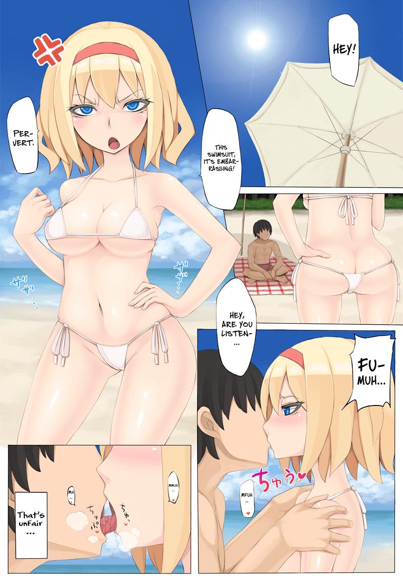 I went to the beach with Alice 1