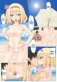 Para I Went To The Beach With Alice Touhou Project She 1