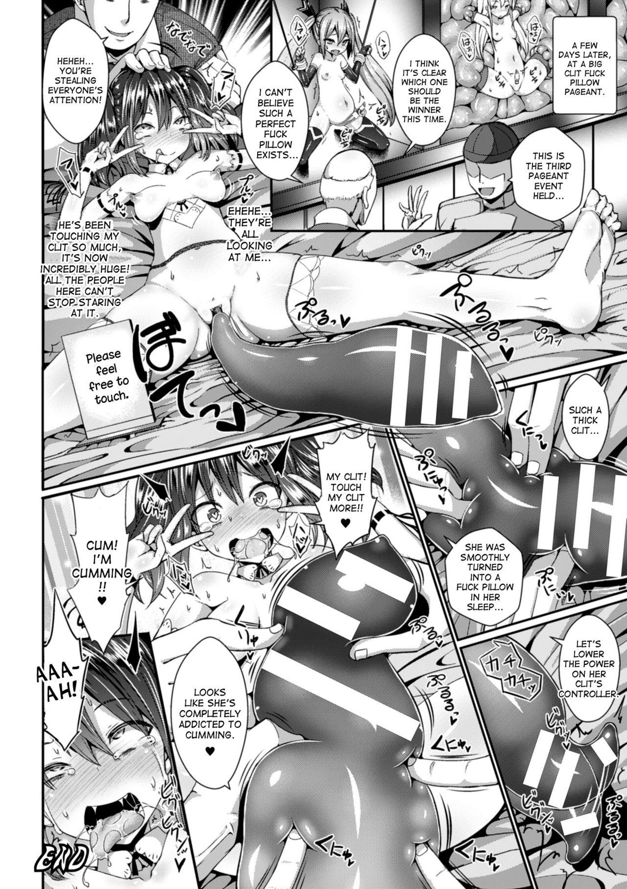 [Jagausa] S-kyuu deka Kurihame Makura Sozai Kushino | S-class huge clit fuck pillow material, Kushino (2D Comic Magazine Dekakuri Bishoujo Kuriiki Jigoku Vol. 2) [English] [desudesu] [Digital] 27