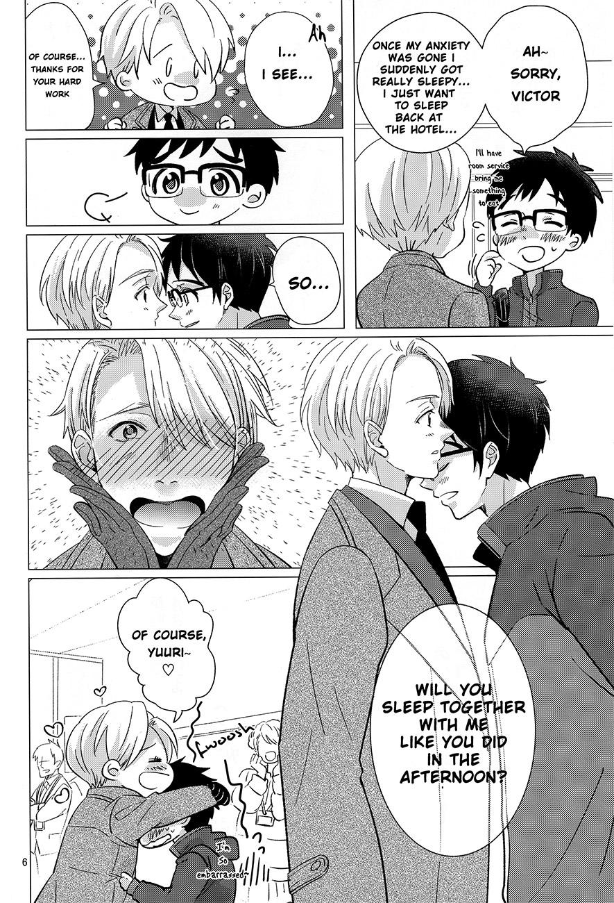 Hugetits Zenbu, Boku no Mono! - Yuri on ice Pegging - Page 6