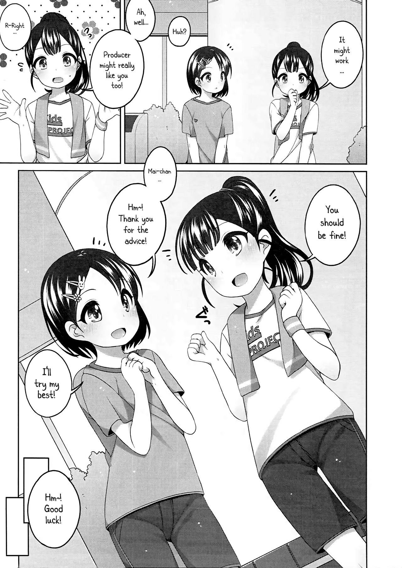 Gay Domination Ganbare! Chie-chan - The idolmaster Shavedpussy - Page 8