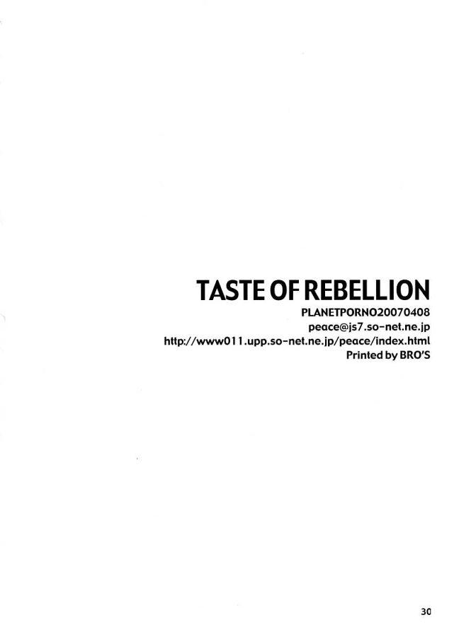 Taste of Rebellion 28