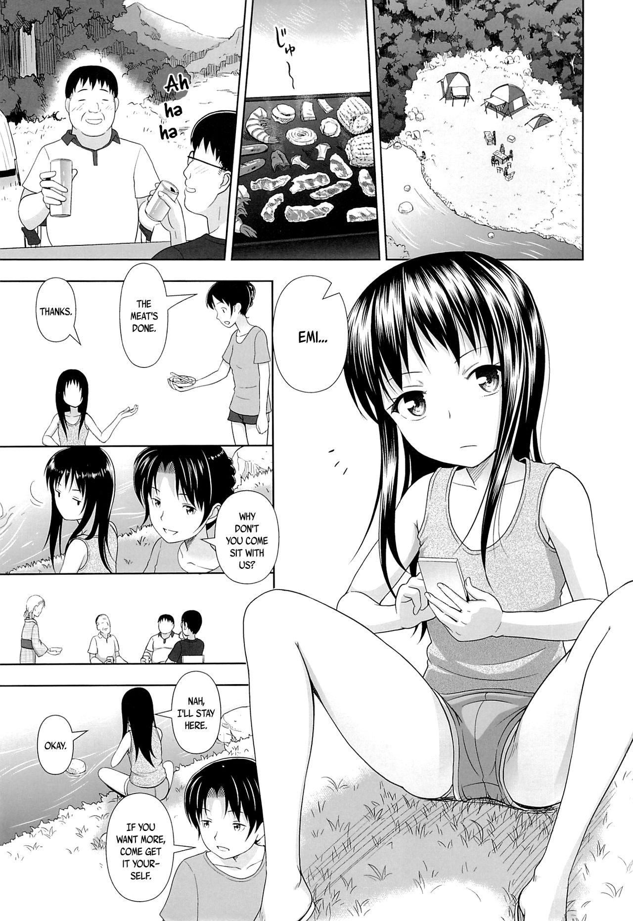 Amature Porn (COMITIA114) [Antyuumosaku (Malcorond)] JC na Shoujo no Ehon (Emi-chan) | Middle Schooler Picture Book (Emi-chan) [English] {CapableScoutMan & B.E.C. Scans} Ass Fuck - Page 2