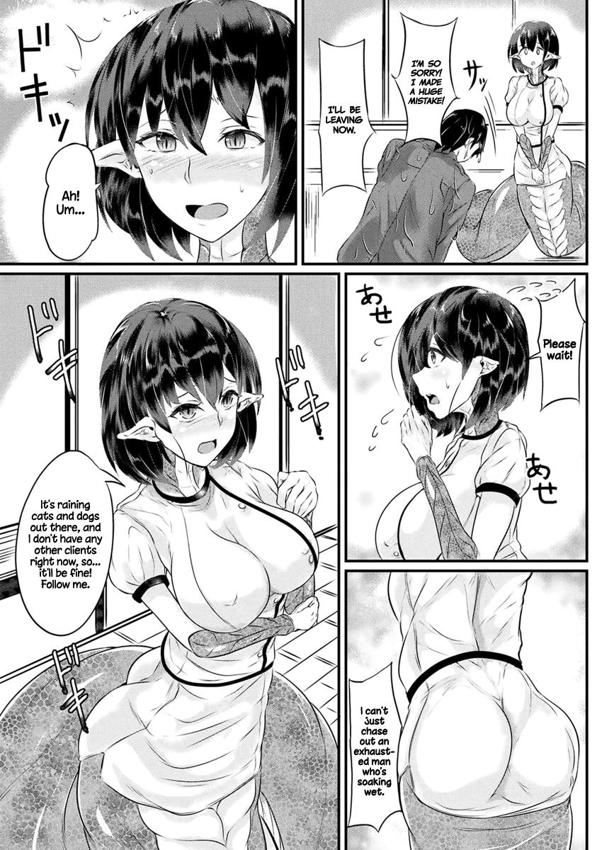 Suck Heijitsu no Lamia Massage | Weekday Lamia Massage Romantic - Page 3