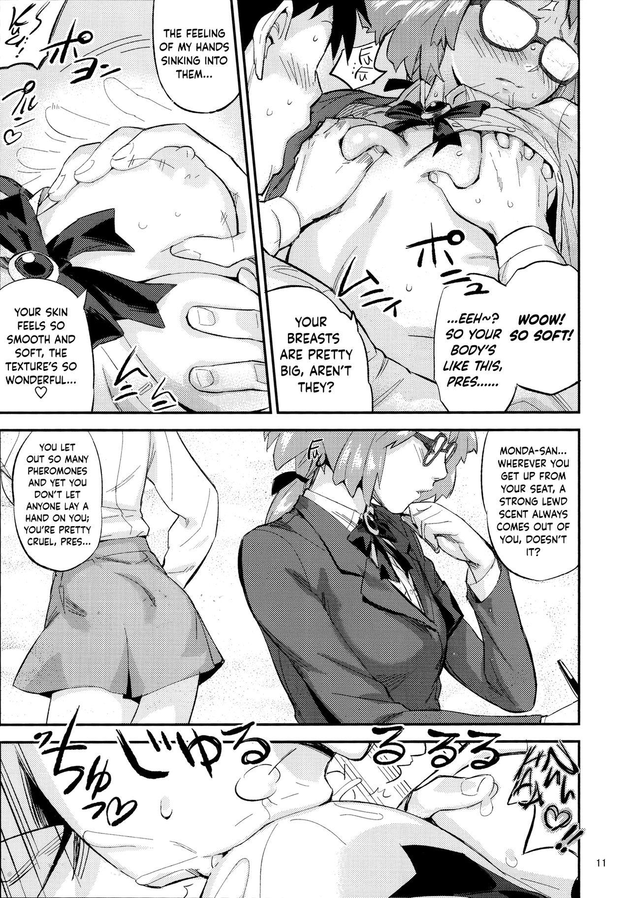 Spread Mohan-teki de Iincho!? | The Exemplary Student Council President!? Prostitute - Page 10