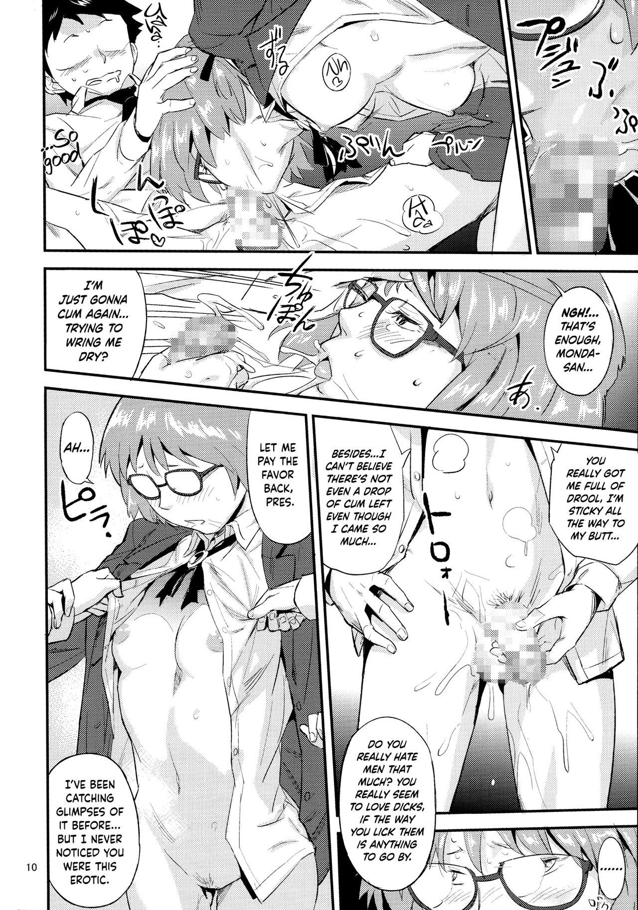 Spread Mohan-teki de Iincho!? | The Exemplary Student Council President!? Prostitute - Page 9