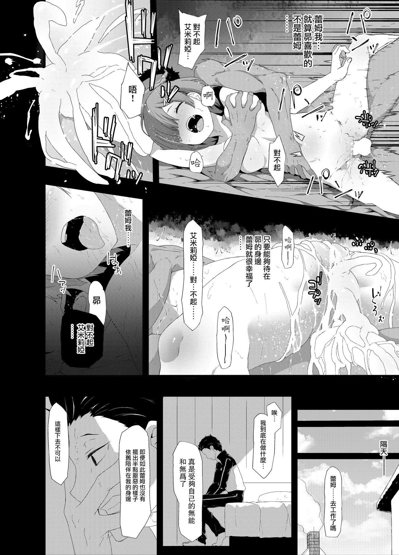 Cock Sucking Natsuki Rem - Re zero kara hajimeru isekai seikatsu Uniform - Page 4