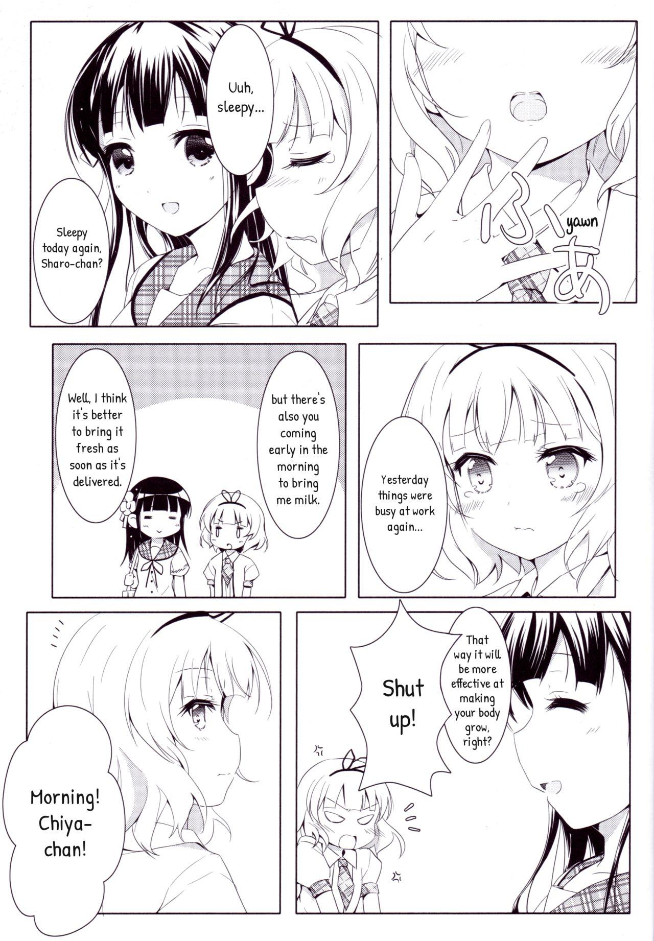 Girl Gets Fucked Amami na Sabishigariya Usagi | My Sweet Lonely Rabbit - Gochuumon wa usagi desu ka Ano - Page 4