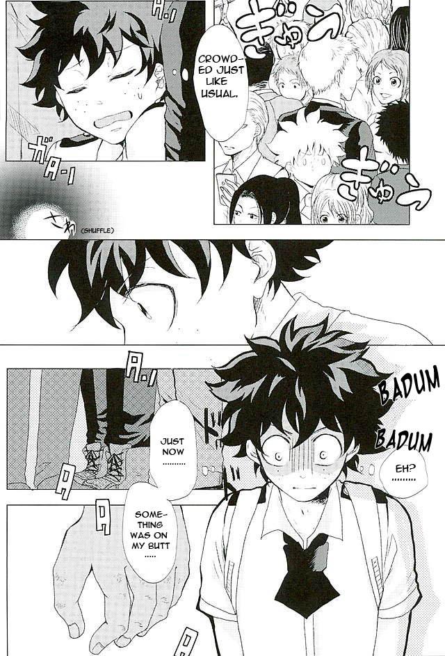 Foda Byousoku Blackout - My hero academia Gay Fuck - Page 5