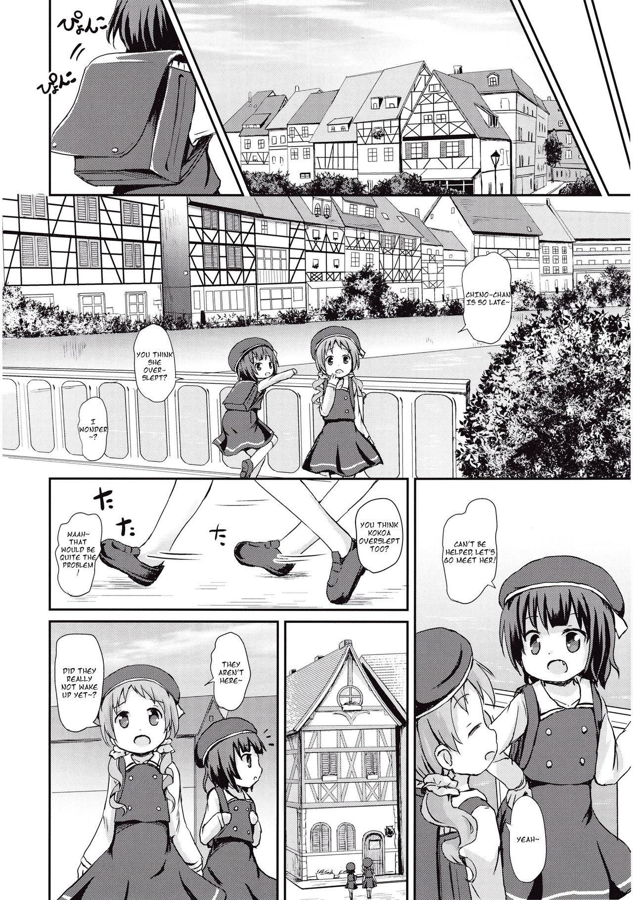 Close Up Moshikashite, Chino-chan Onesho Shichatta no?? - Gochuumon wa usagi desu ka Pounded - Page 12