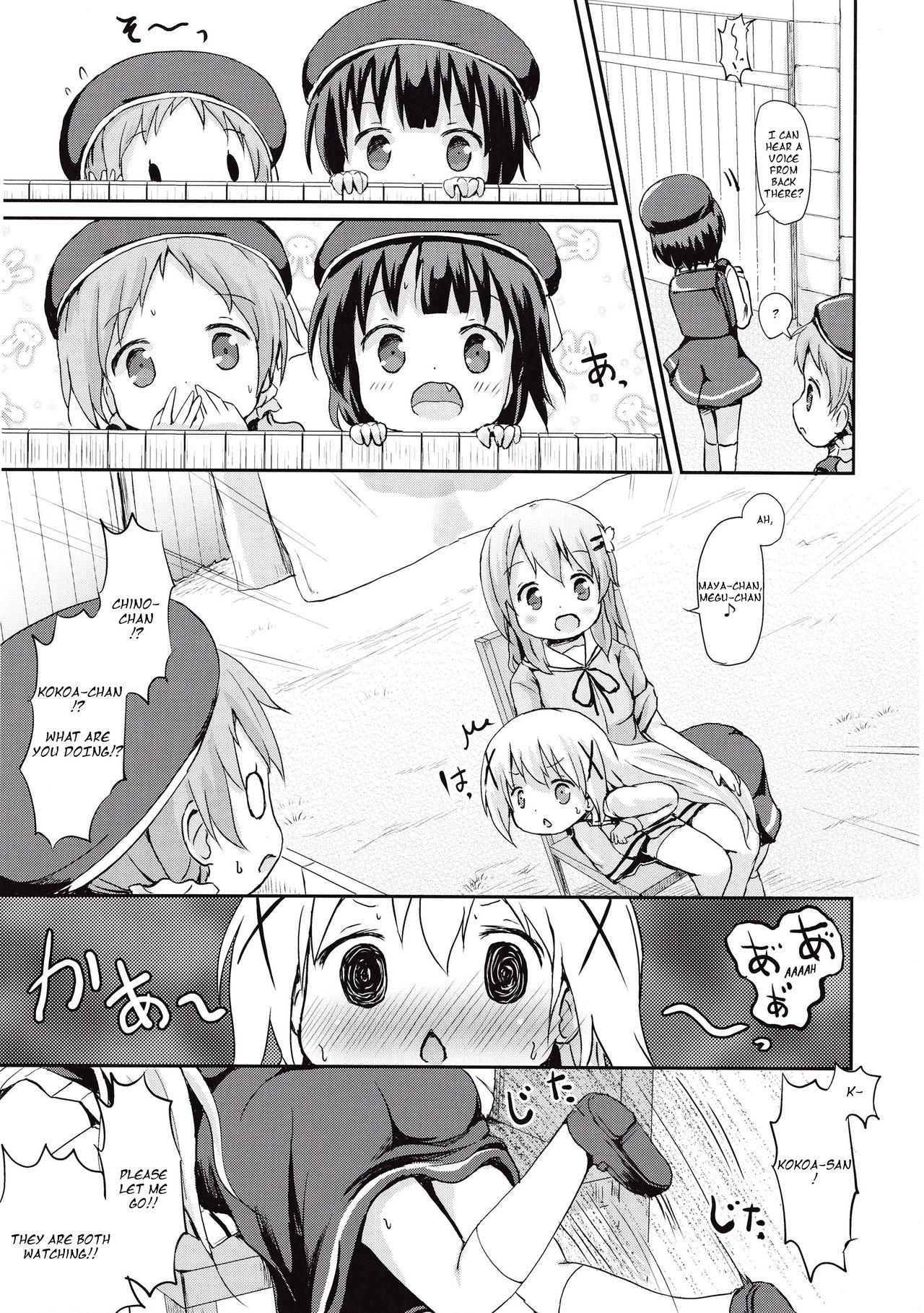 Close Up Moshikashite, Chino-chan Onesho Shichatta no?? - Gochuumon wa usagi desu ka Pounded - Page 13