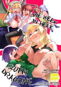 Ishukan Hatsujou Chijogons | One Week in Heat, Slutty Dragons 0