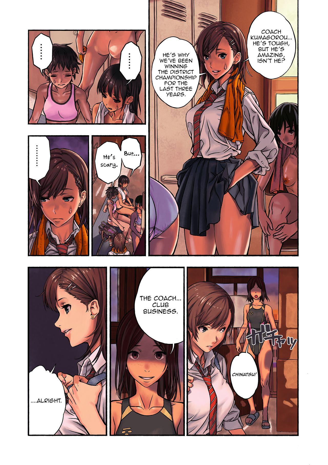 Teen Porn [Amazoness] Chinatsu to Kuma-chan Sensei | Chinatsu and Coach Teddy-Bear [English] [princessCuck] Cop - Page 8
