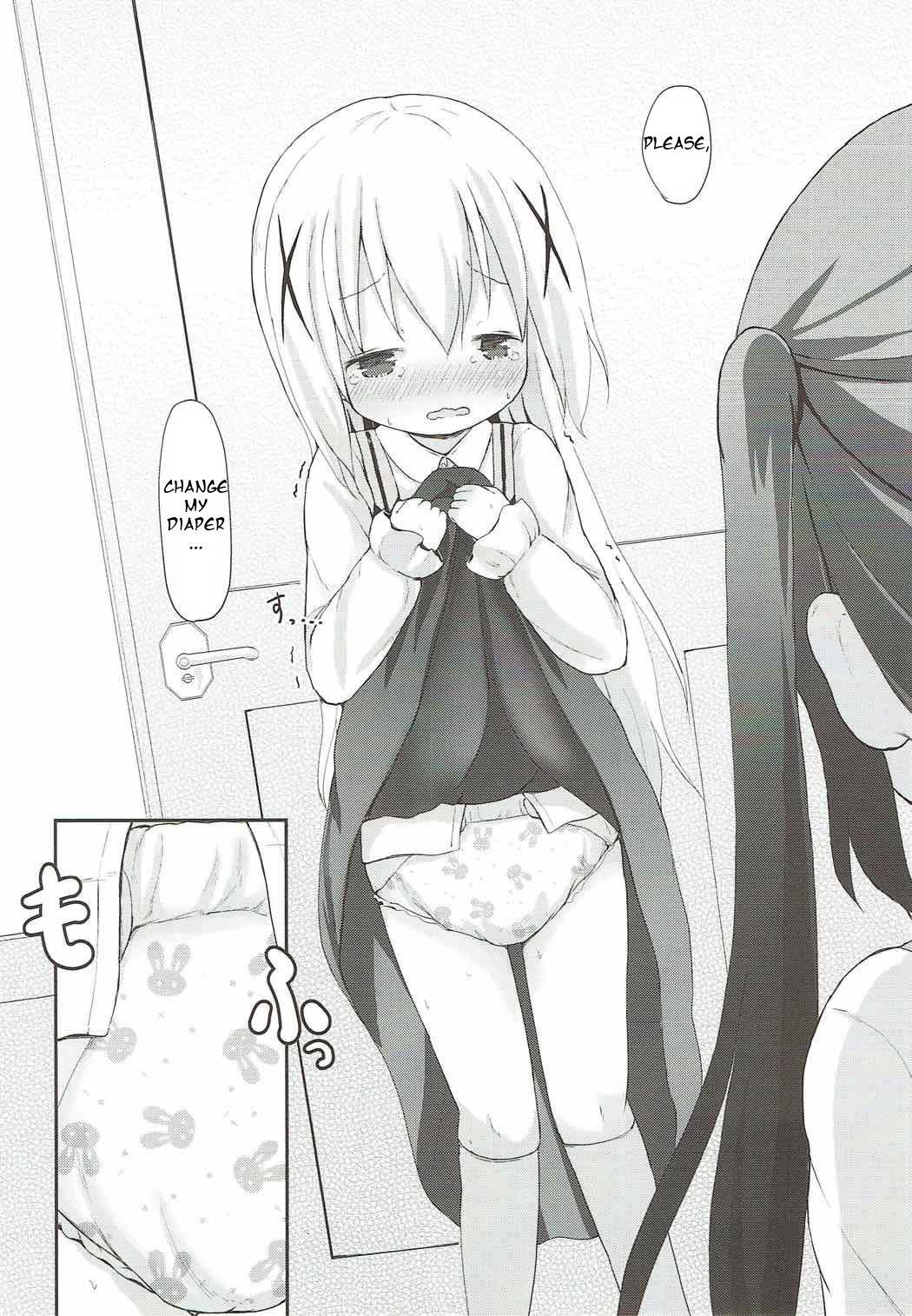 Horny Sluts Chino-chan no Omata Check - Gochuumon wa usagi desu ka Asiansex - Page 11