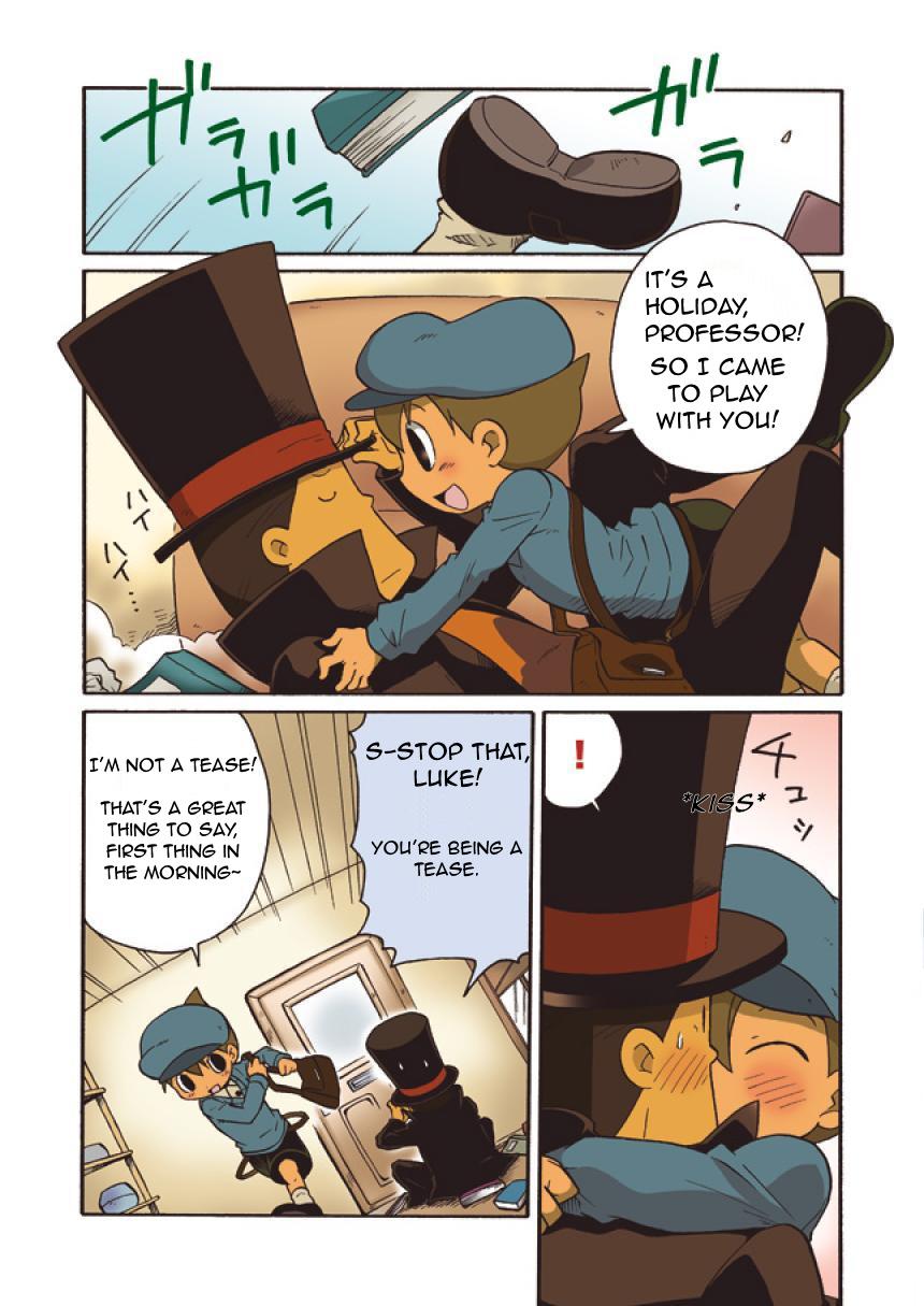 English (C74) [M Kichibeya (Uchida Junta)] Luke to Meisou suru Otona (Professor Layton) full version [English] - Professor layton Mexicano - Page 6