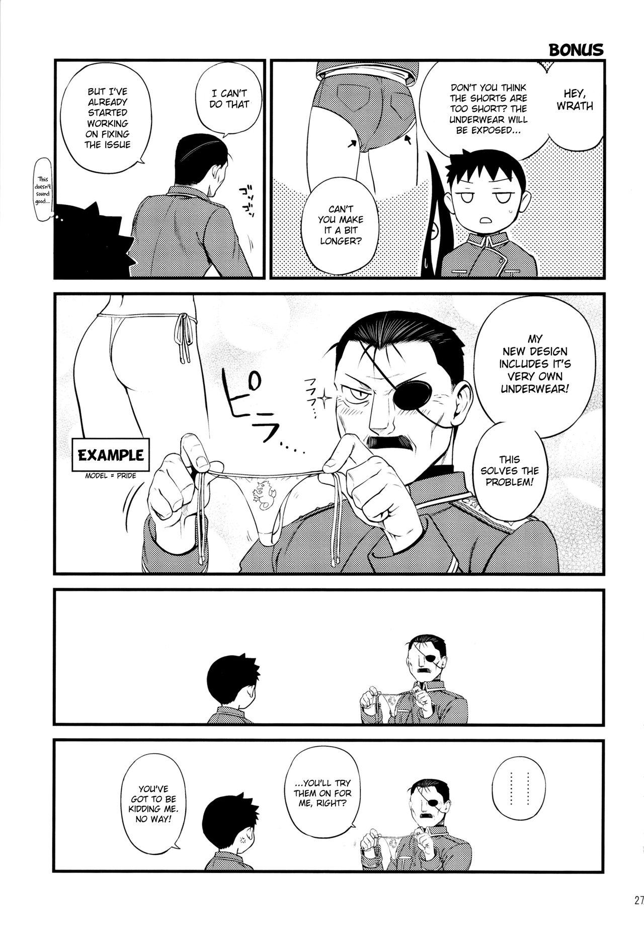 Outside Silly lover - Fullmetal alchemist Gay Uncut - Page 28