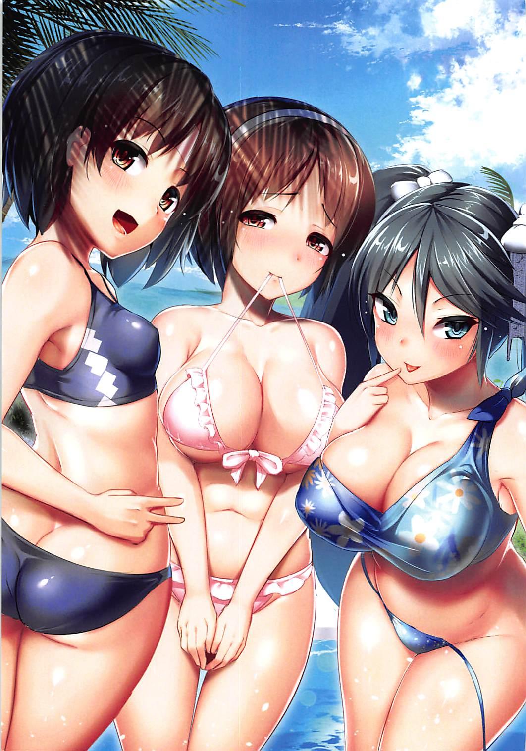 Follada Triple Honeymoon - Kantai collection Exhibition - Page 2