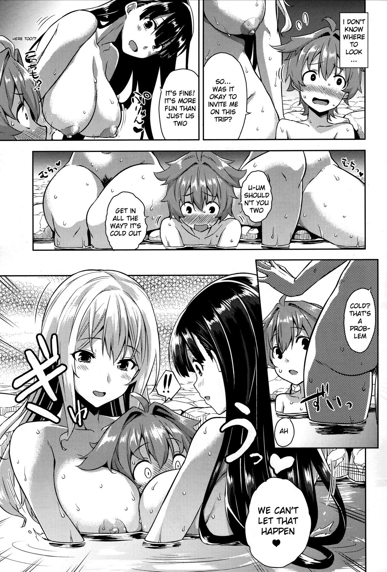 Foda (C92) [Σ-Arts (Mikemono Yuu)] Mayoiga no Onee-san OVA-ka Kinengou Monochro Hen [English] [Clawhammer] Girlsfucking - Page 4