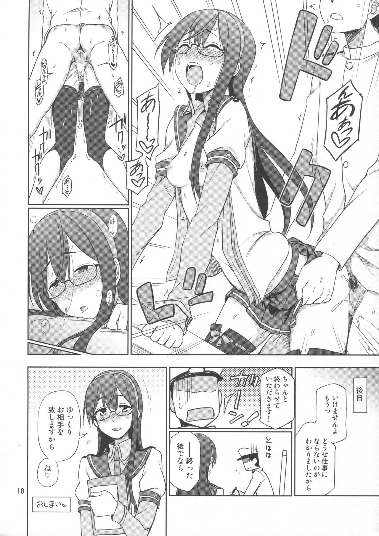 With Ooyodo-san onegaishimasu! - Kantai collection Licking Pussy - Page 9