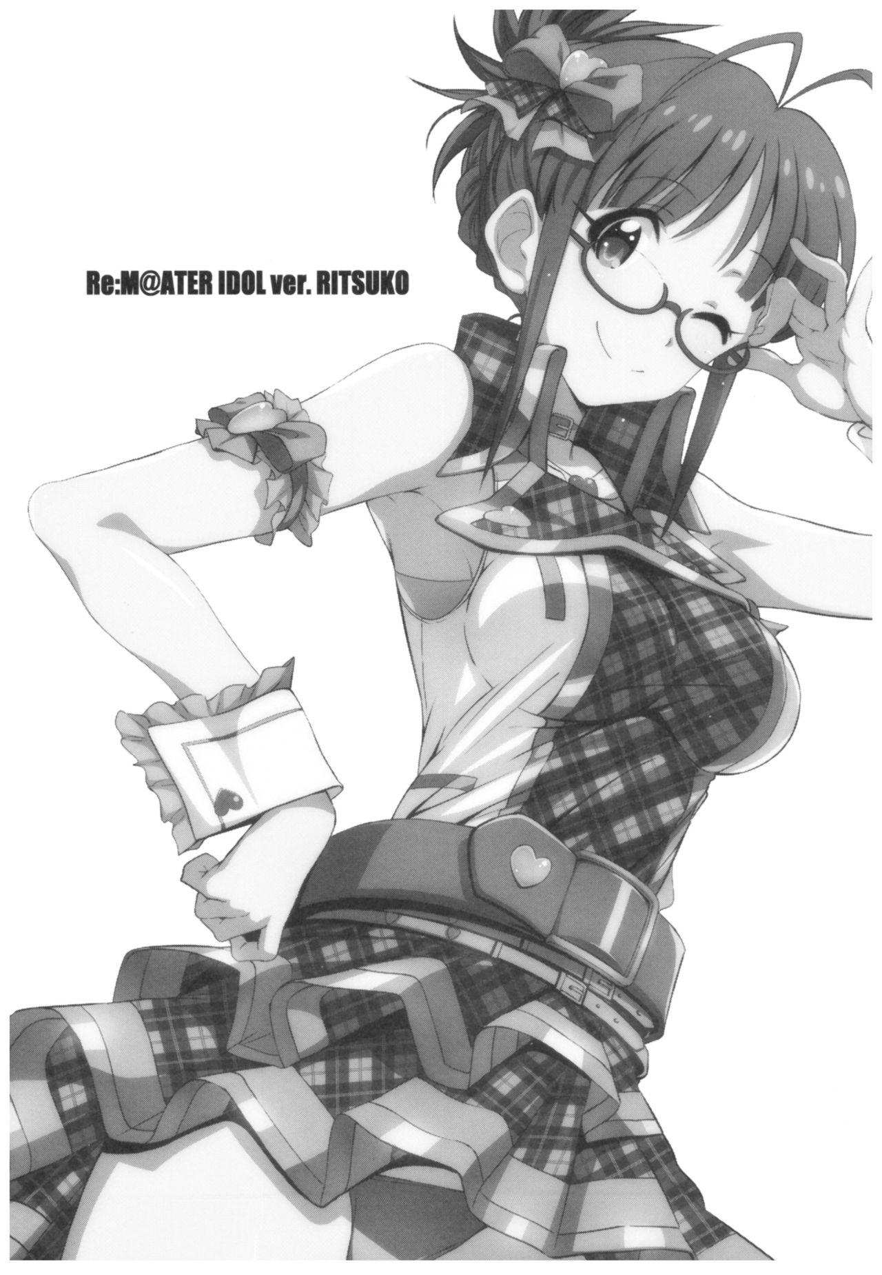 Wank Re:M@STER IDOL ver.RITSUKO - The idolmaster Facefuck - Page 2