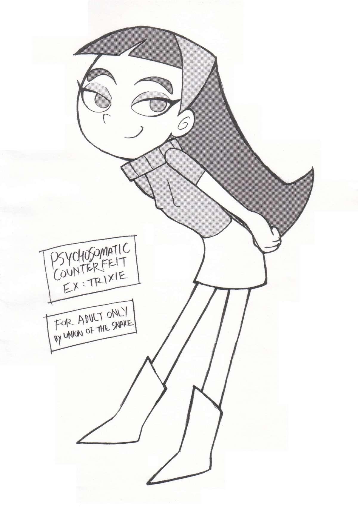 Moms Psychosomatic Counterfeit Ex: Trixie - The fairly oddparents Magrinha - Picture 1