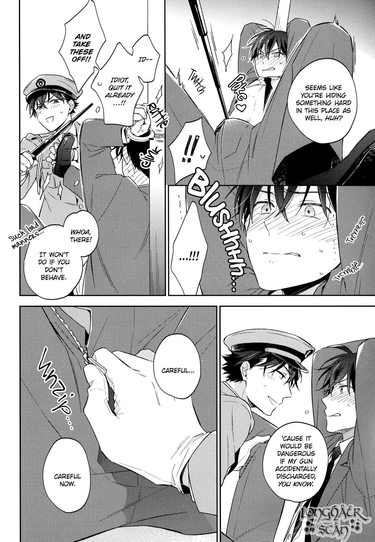 Porn Blow Jobs Omawari-san, Watashi ga Hannin desu - Detective conan Brunet - Page 7