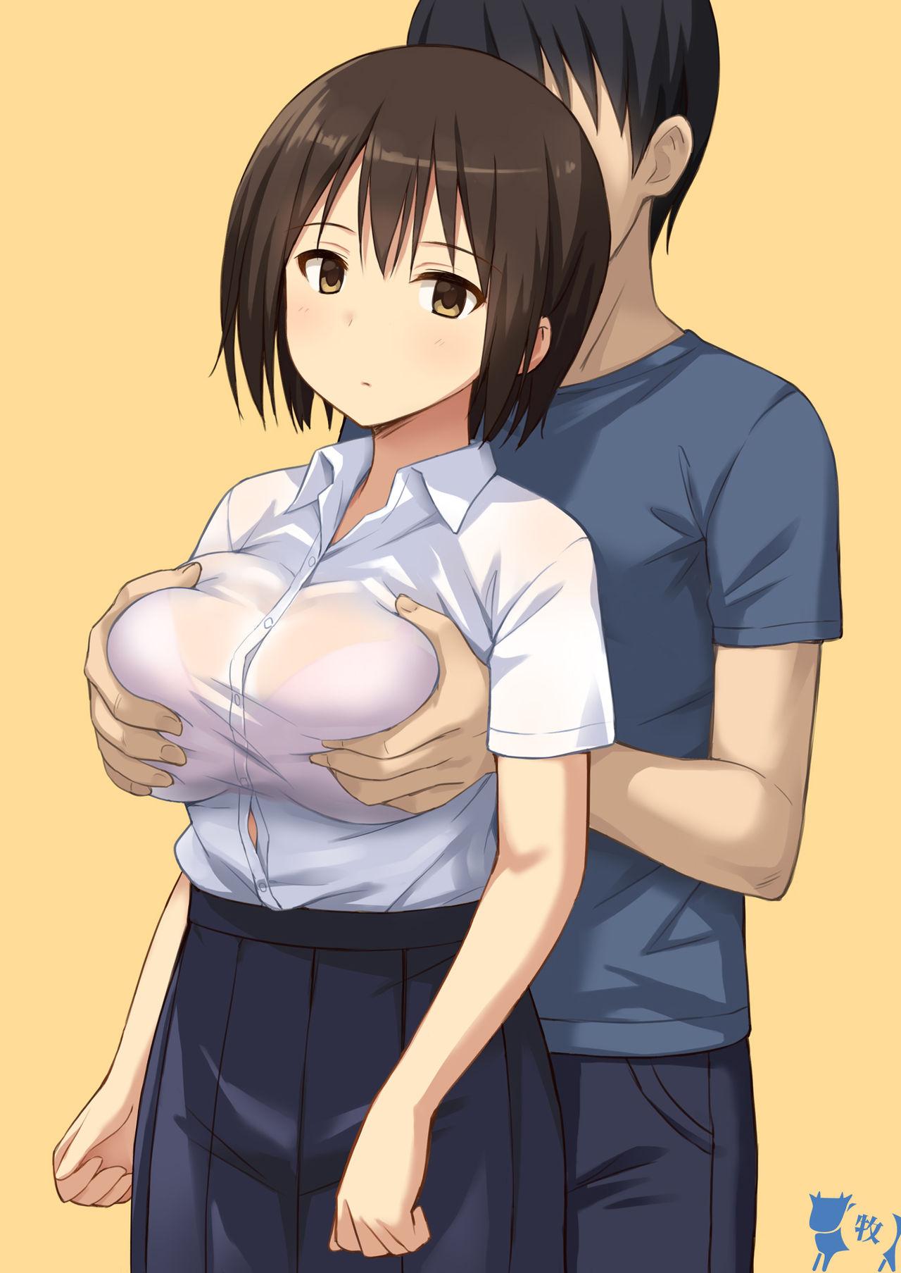 Butt Sex Fukujuu no Noroi de Classmate o Onaho-ka Suru Hanashi Muscle - Picture 1