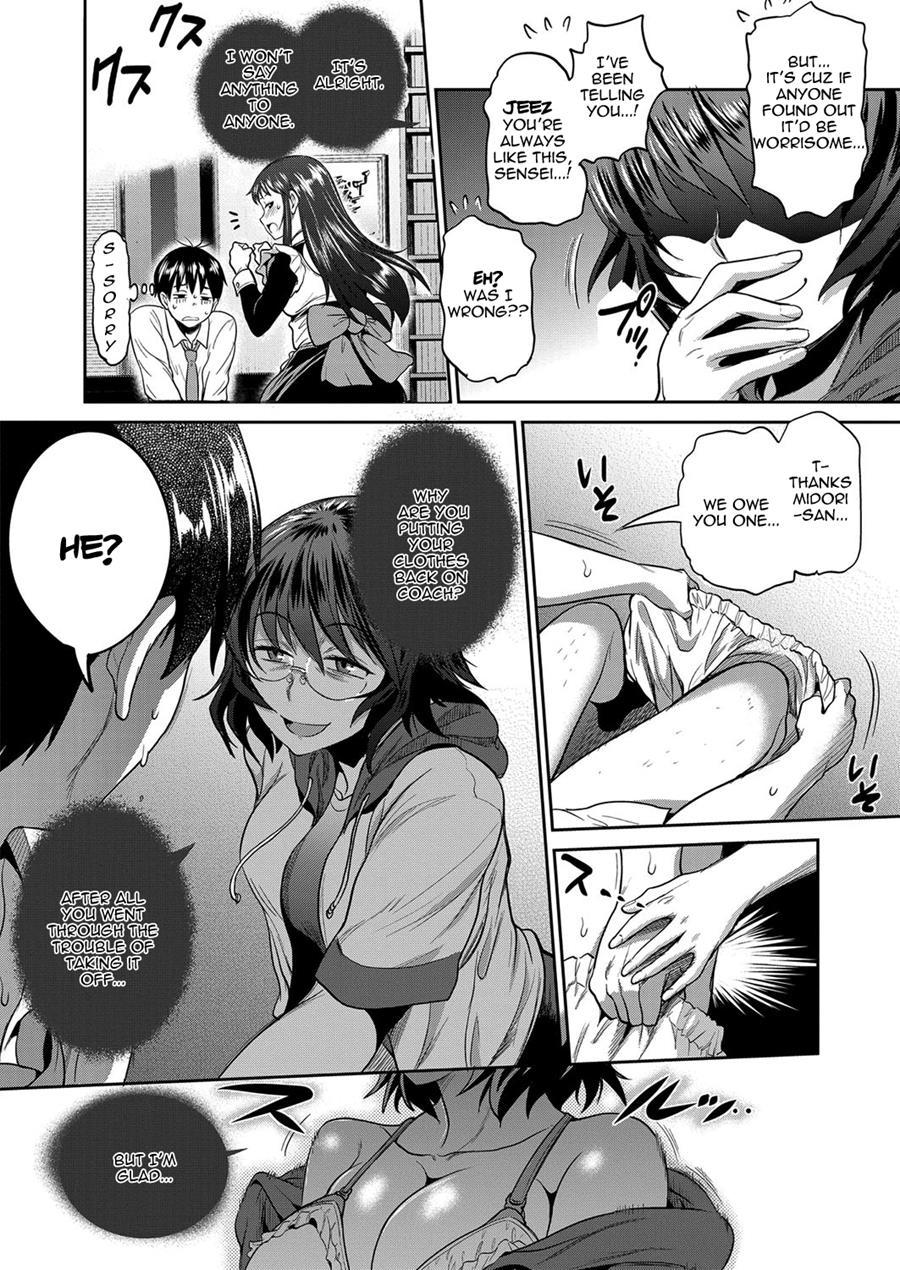 Masturbating [DISTANCE] Joshi Luck! ~2 Years Later~ Ch. 5 (COMIC ExE 08) [English] [cedr777] [Digital] Whore - Page 8