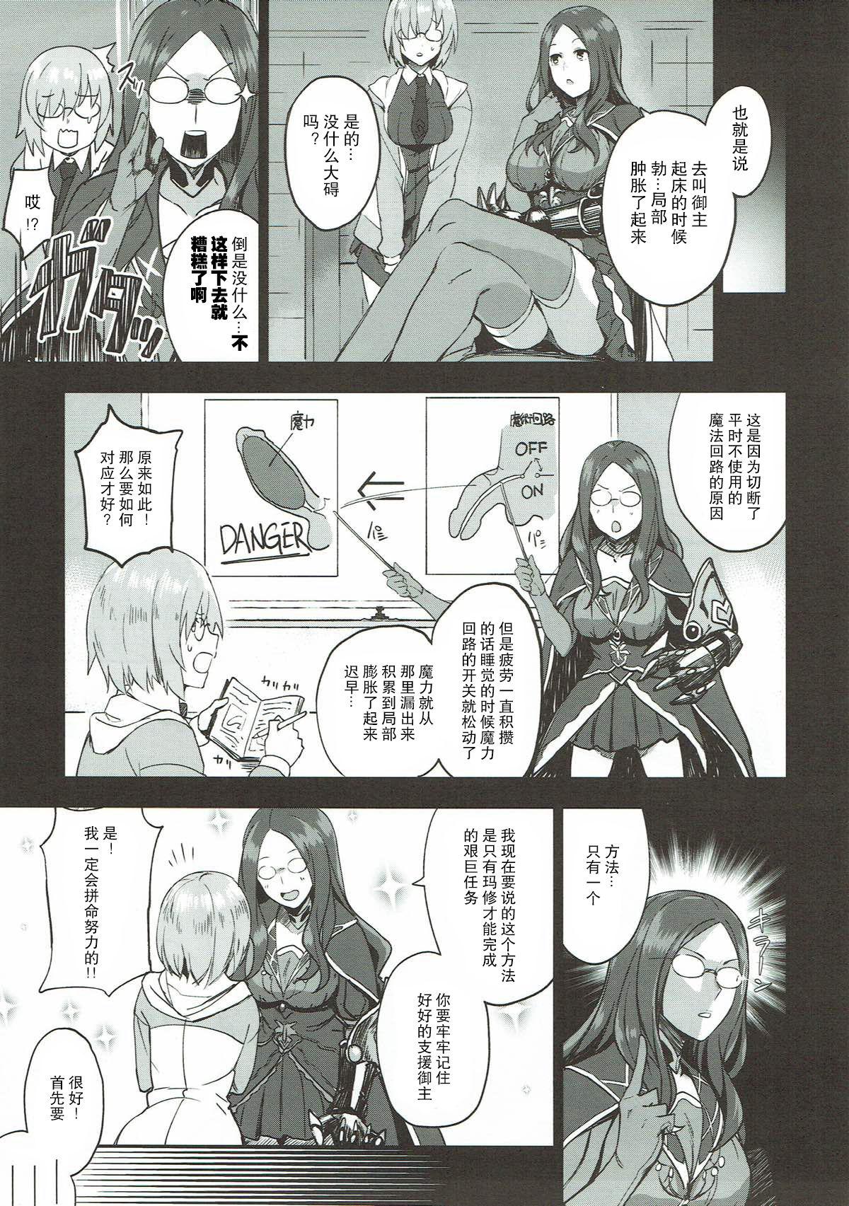 Game Otsukare-sama desu Senpai Hon - Fate grand order Perfect Pussy - Page 6