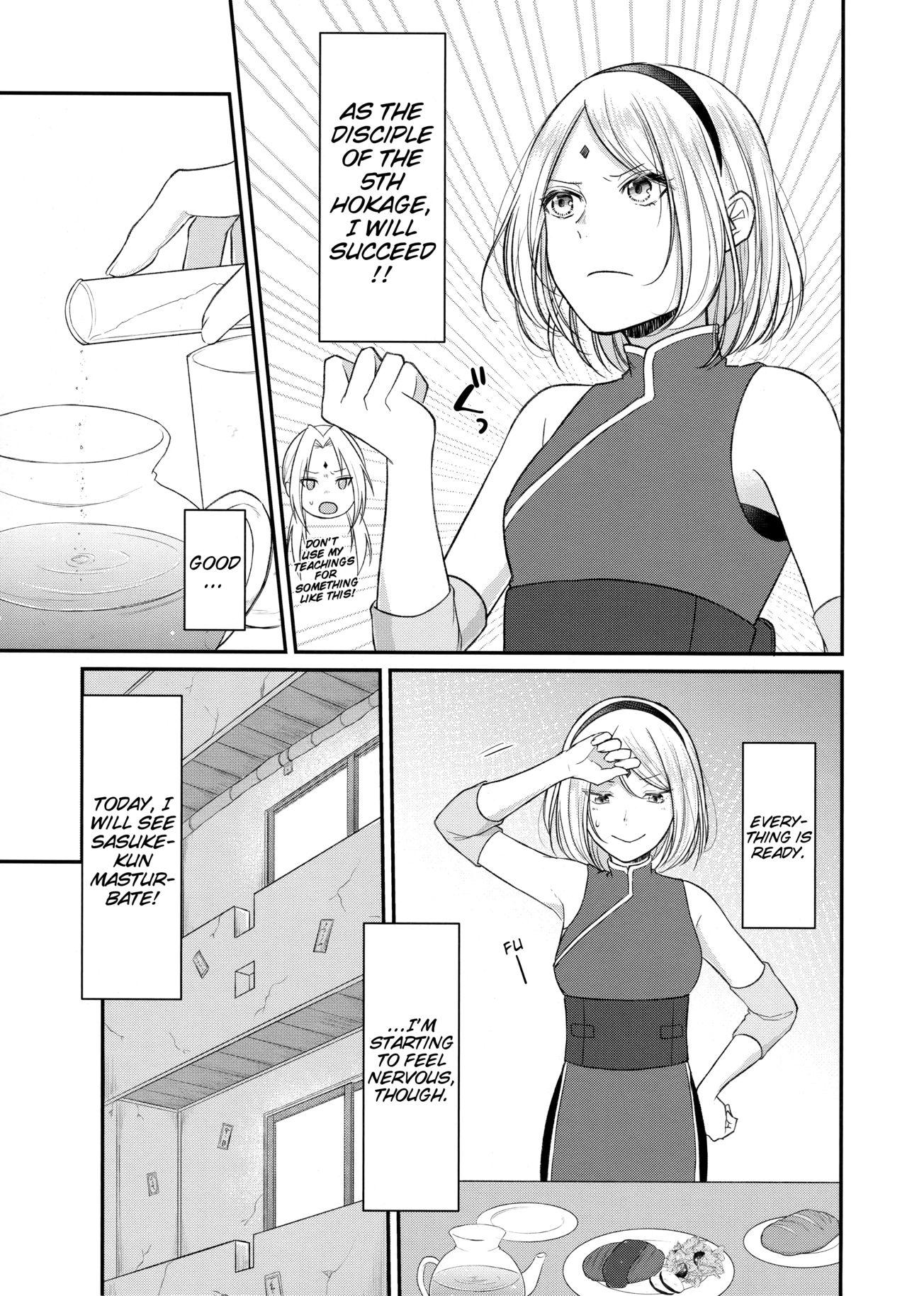 Small Tits Koukishin wa Neko o Korosu | Curiosity killed the cat - Naruto Shaking - Page 6