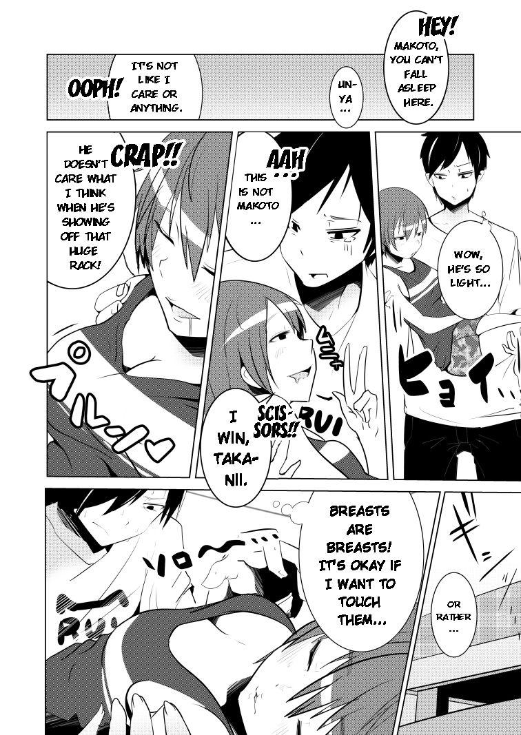 Tanned Nyotai na Ore to Osananajimi | Having a Woman's Body With My Childhood Friend - Original Black Dick - Page 8