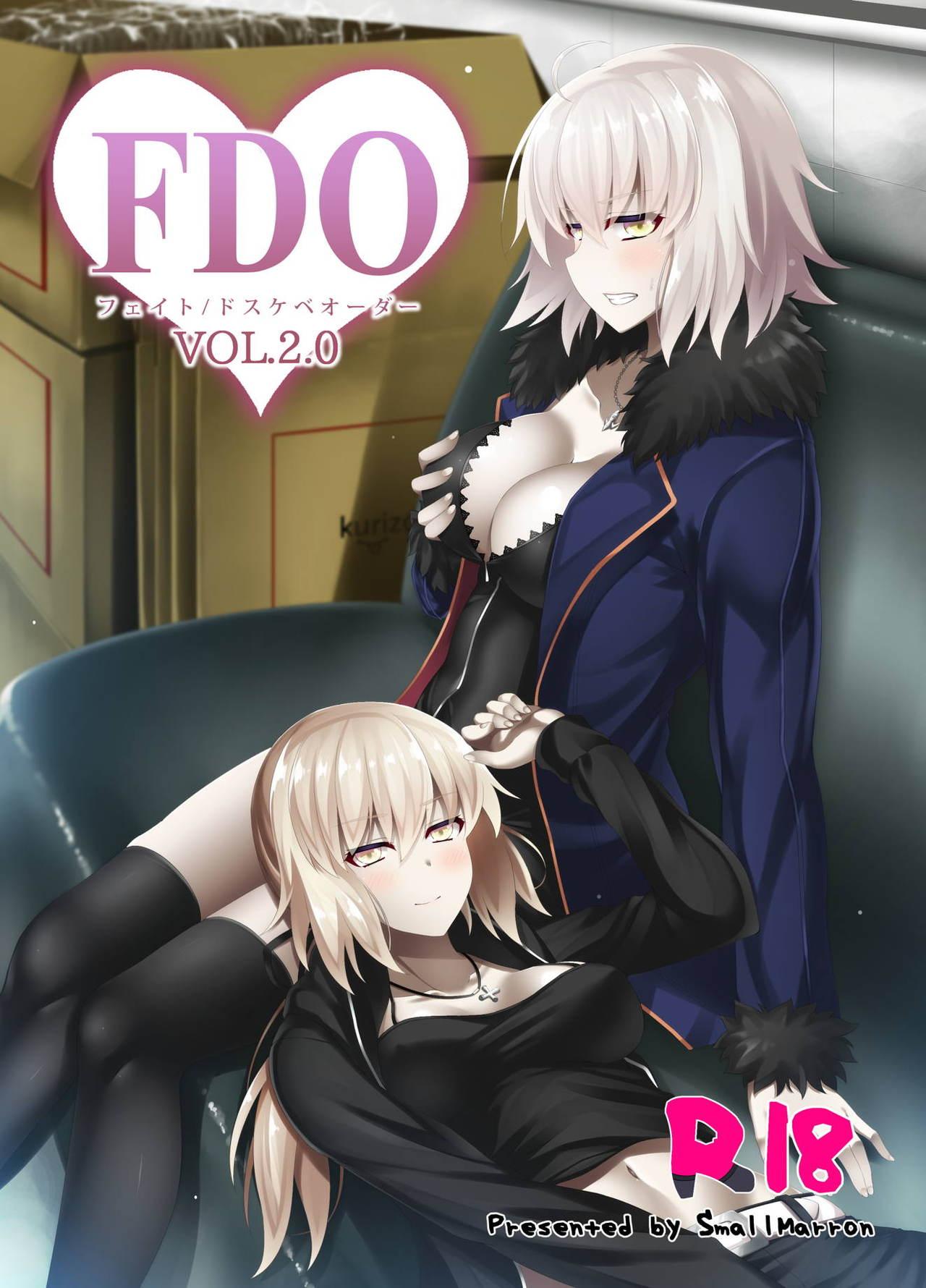 Strapon FDO Fate/Dosukebe Order VOL.2.0 - Fate grand order Girl Sucking Dick - Picture 1