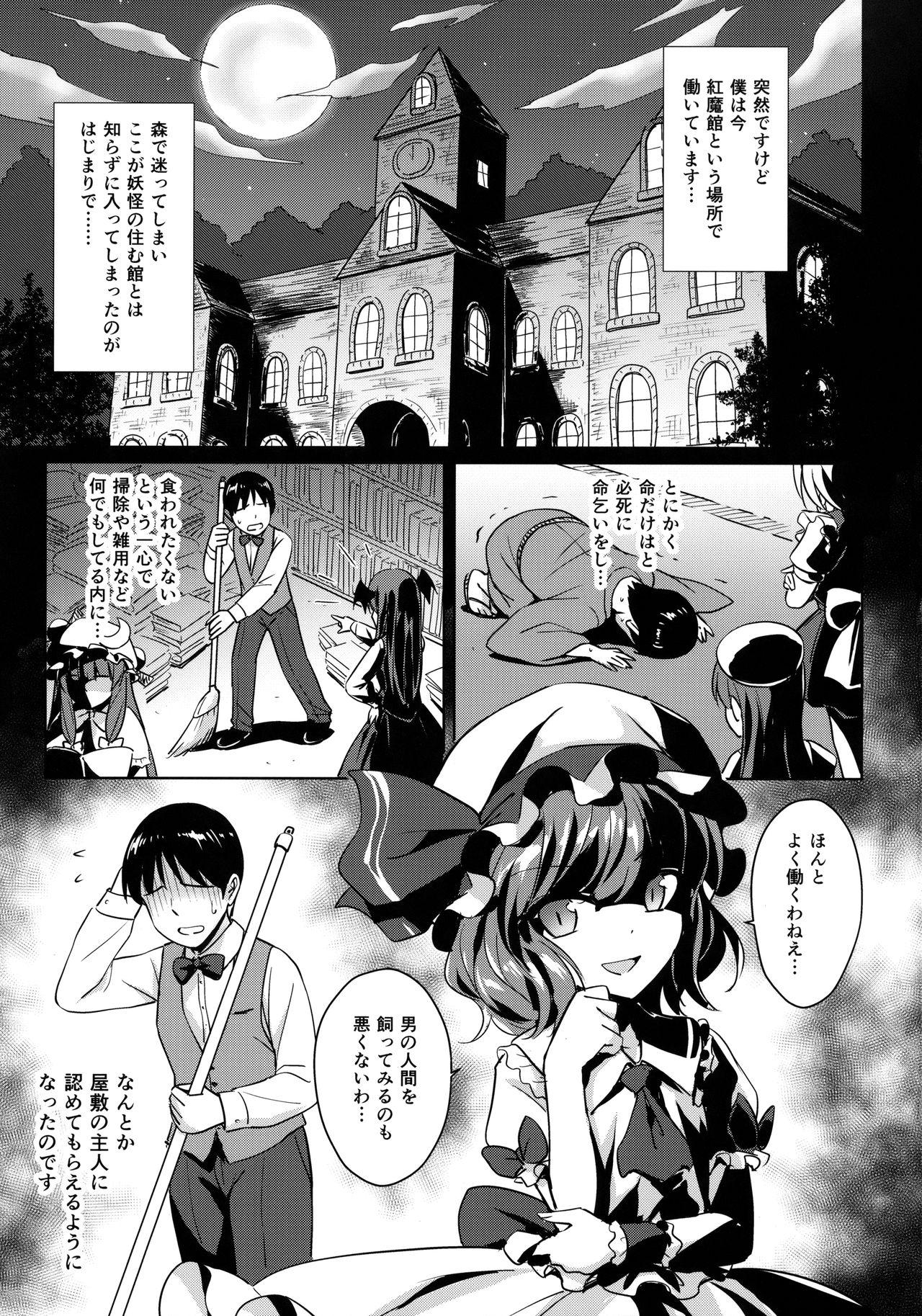 Teamskeet Sakuya-san o Sukikatte ni Dekiru Ken - Touhou project Adorable - Page 4