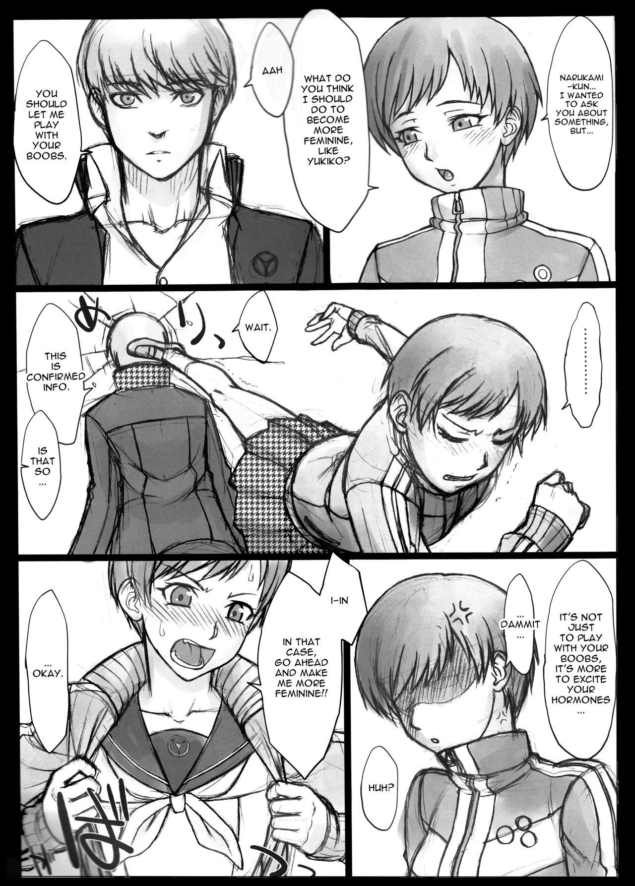 Gay Spank Pesorna - Persona 4 Passionate - Page 3