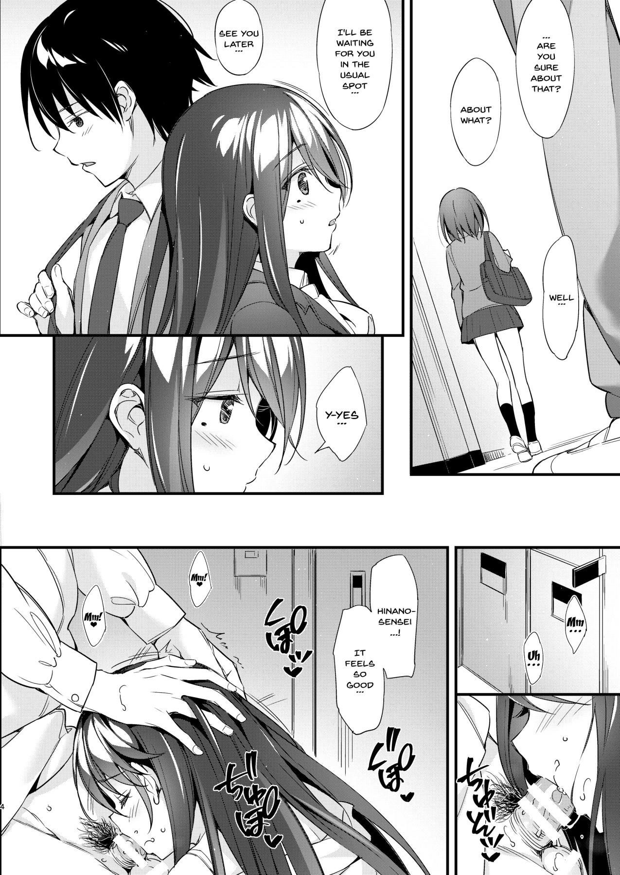 Gay Anal Hinano Sensei wa Boku no Kanojo | Hinano Sensei is My Girlfriend - Original Spy - Page 3